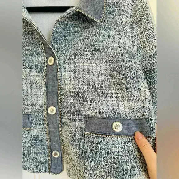 Joseph Ribkoff Tweed Jacket Style 222064 - Picture 11 of 11